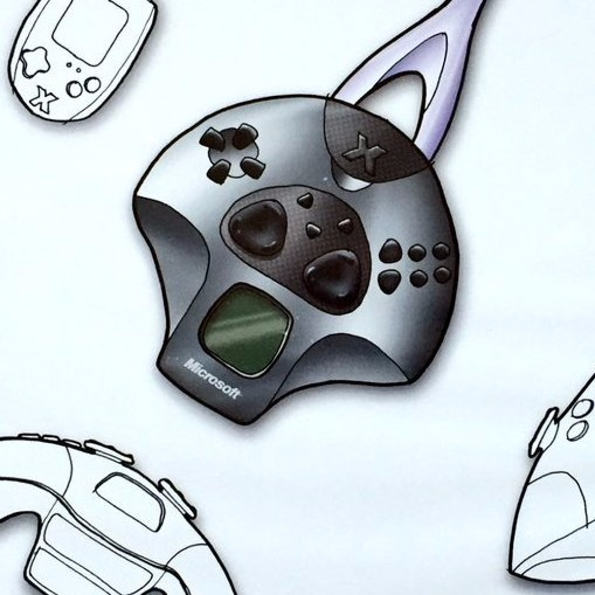 The Recently Revealed Original Xbox Controller Prototypes Keep Up A Fine Tradition Of Absurdity