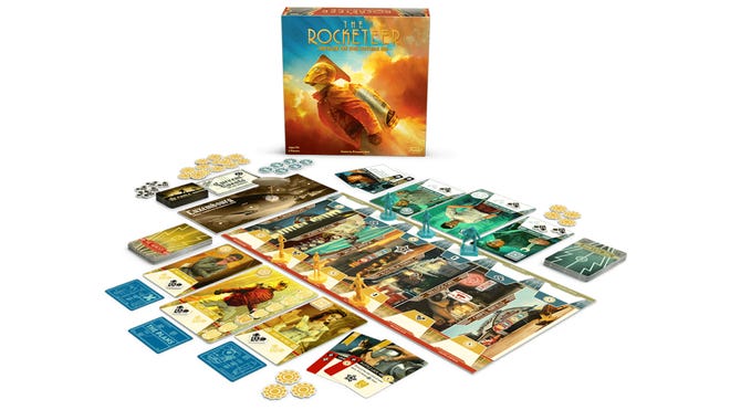 The Rocketeer: Fate of the Future layout