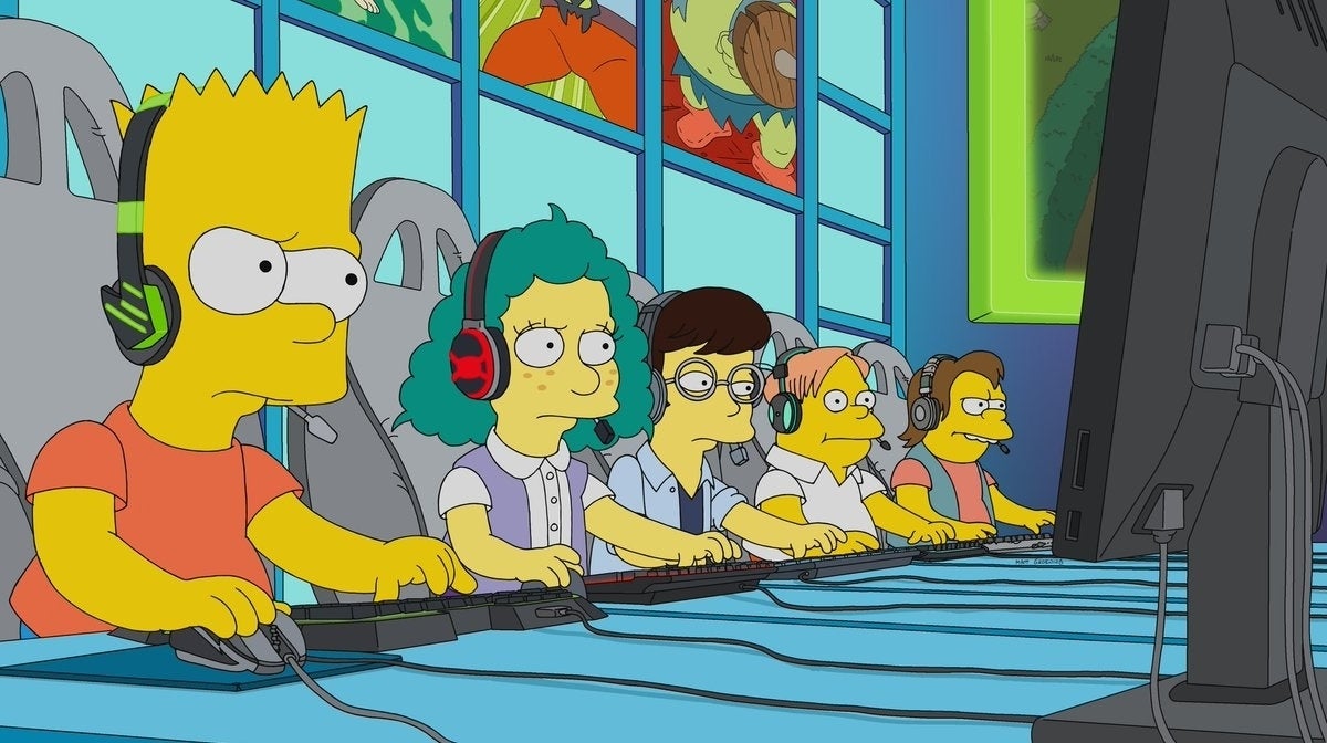 The Simpsons does esports this weekend and it's LOL | Eurogamer.net