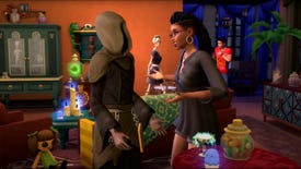 Fan favourite Bonehilda returns in The Sims 4 Paranormal Stuff pack