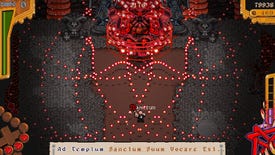 The Textorcist is a bullet hell type 'em up