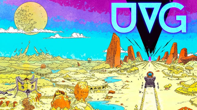The Ultraviolet Grasslands RPG cover artwork