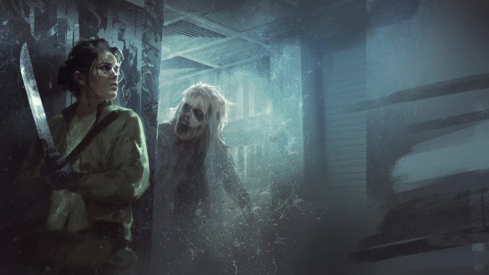 The Walking Dead Universe RPG promotional art from Free League