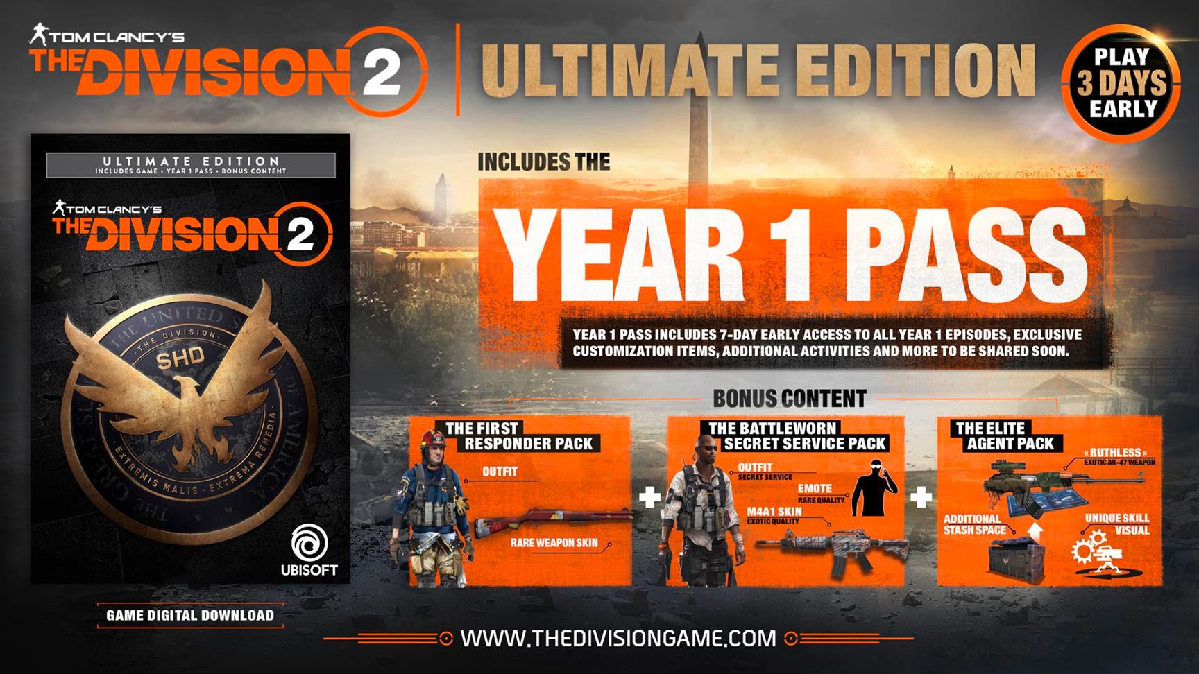 Division 2 ultimate clearance edition ps4