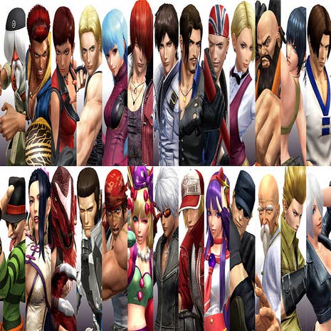 King Of Fighters - Nationalities 