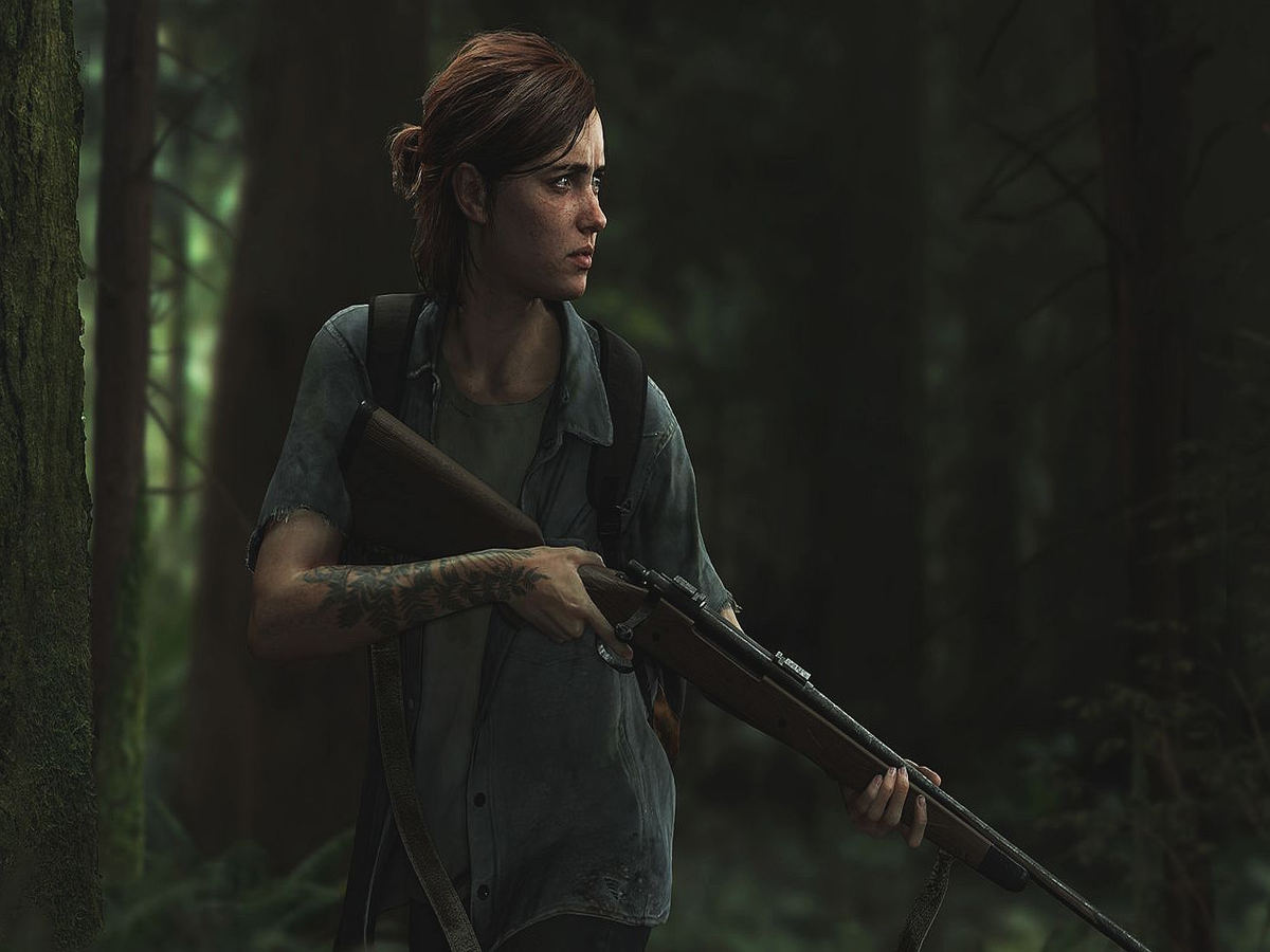 Wallpaper Ellie, Art, Game, The Last of Us, Naughty Dog, Ellie