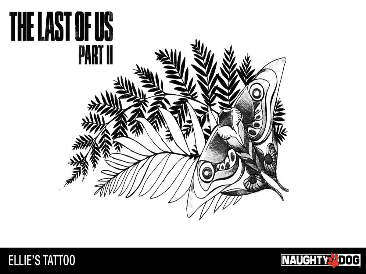 The last of us (Ellie's Tattoo) #thelastofus #thelastofus2
