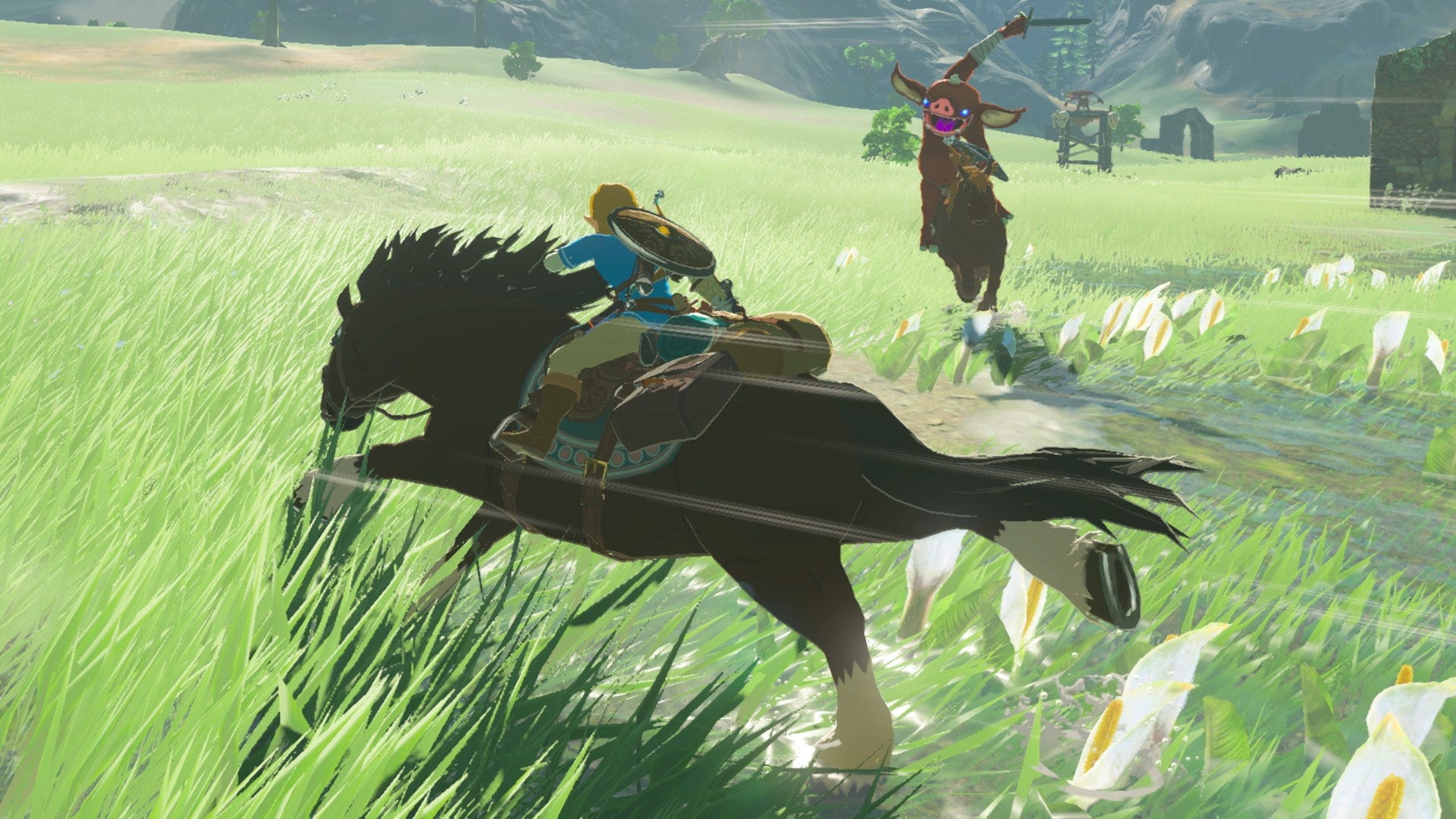 Zelda Breath of the Wild guide how to tame horses and get Epona from