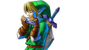 This guy is controlling Ocarina of Time with an actual ocarina