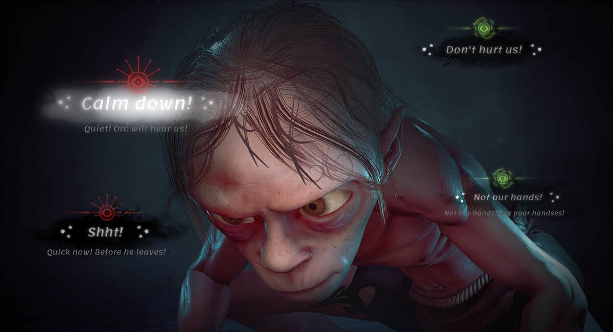 Here's some gameplay from The Lord of the Rings: Gollum