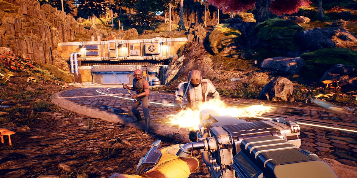 The Outer Worlds Gets 40 Minutes of NPC-Murdering Melee Character Gameplay