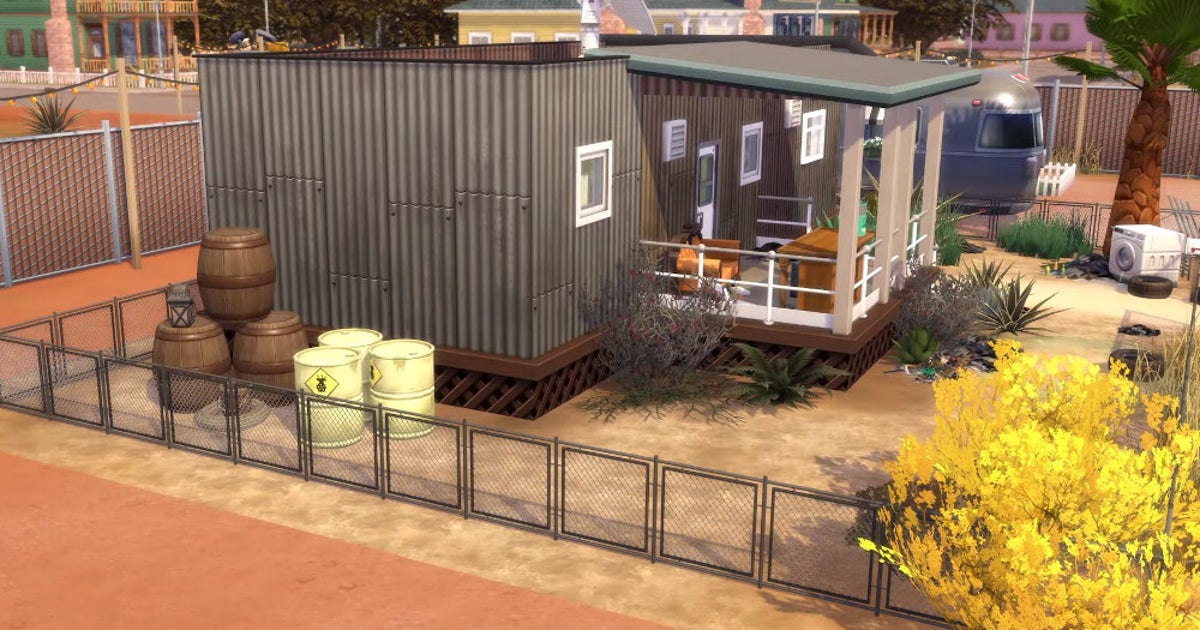 Mieszkanie Trevora z GTA 5 odtworzone w The Sims 4 | Eurogamer.pl