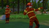 Tańczący strażacy w The Sims 4