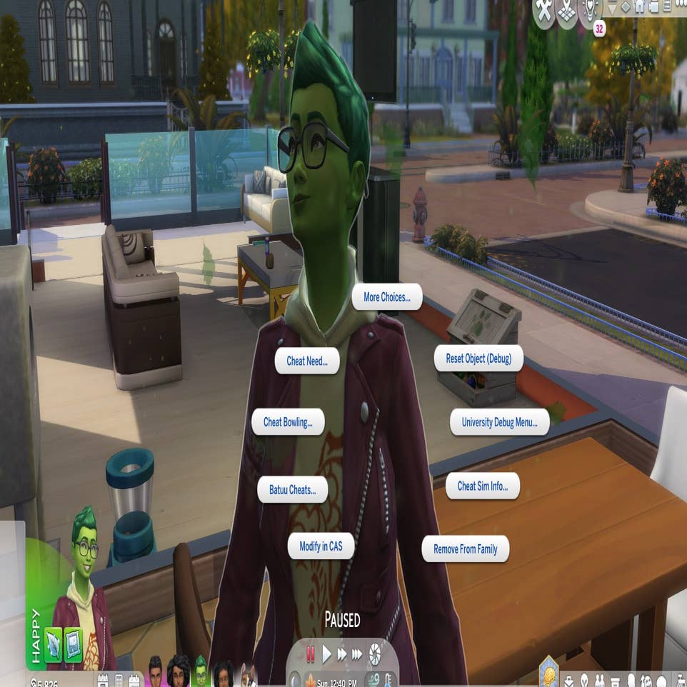 The Sims 4: List of Removed Cheats