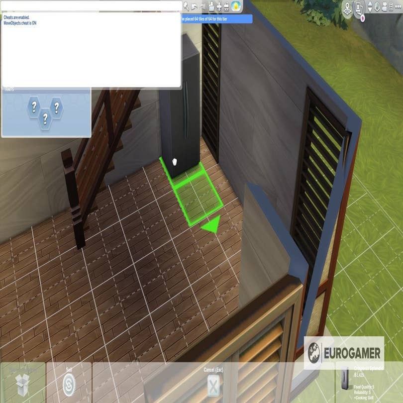 The Sims 4 Move Objects On Cheat 