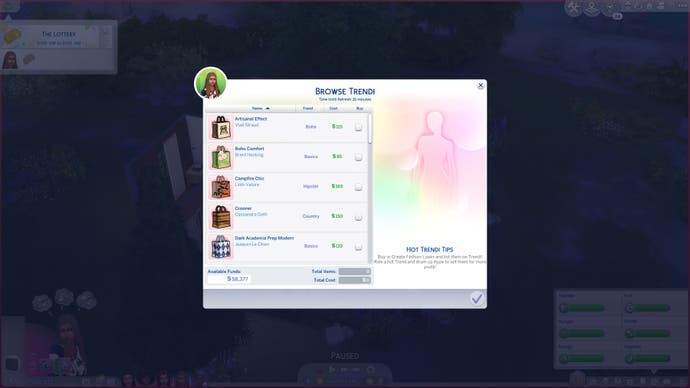 the sims 4 trendi and thriftea