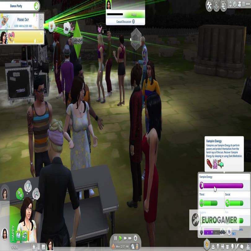 The Sims 4: Vampiros, Software