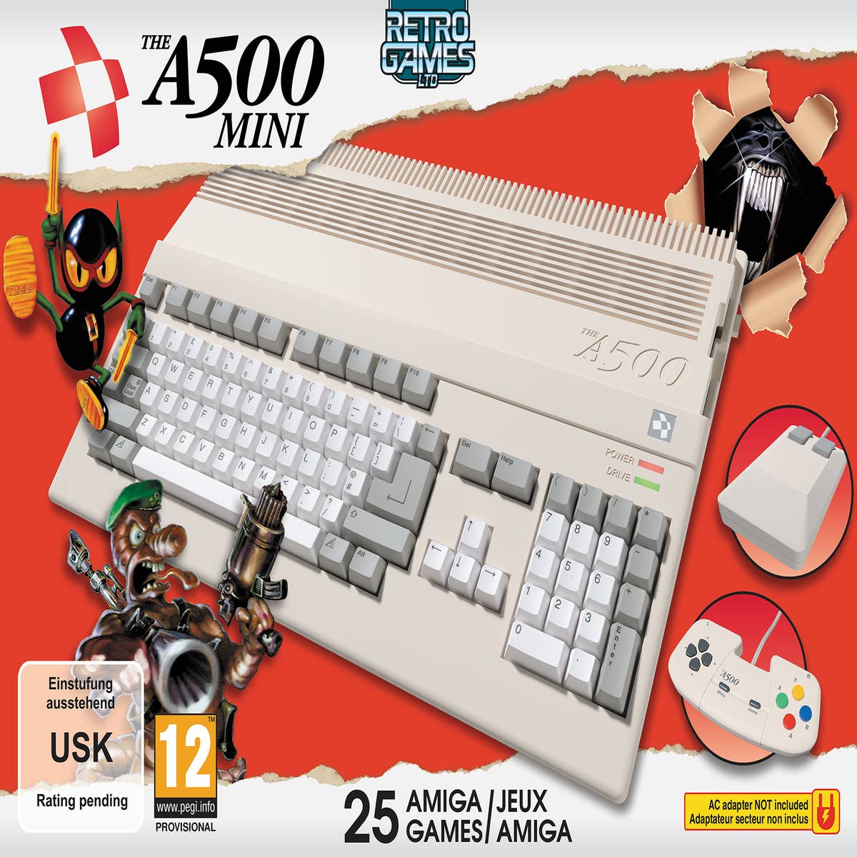 Amiga 500 torna in vita con THEA500 Mini, la console con 25 imperdibili  classici
