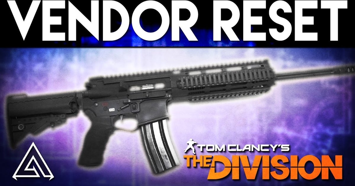 The Division Weekly Vendor reset Military P416, PP19, Blueprints, and