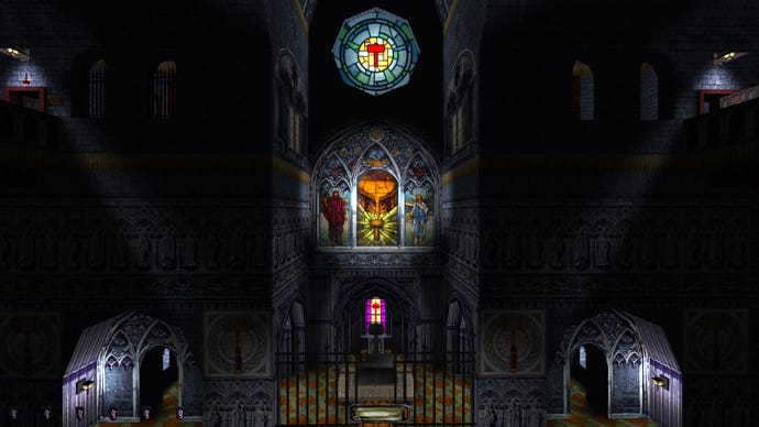 A Hammerite church in Thief mod The Black Parade