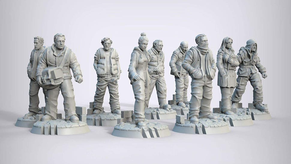 This War of Mine: The Board Game miniatures
