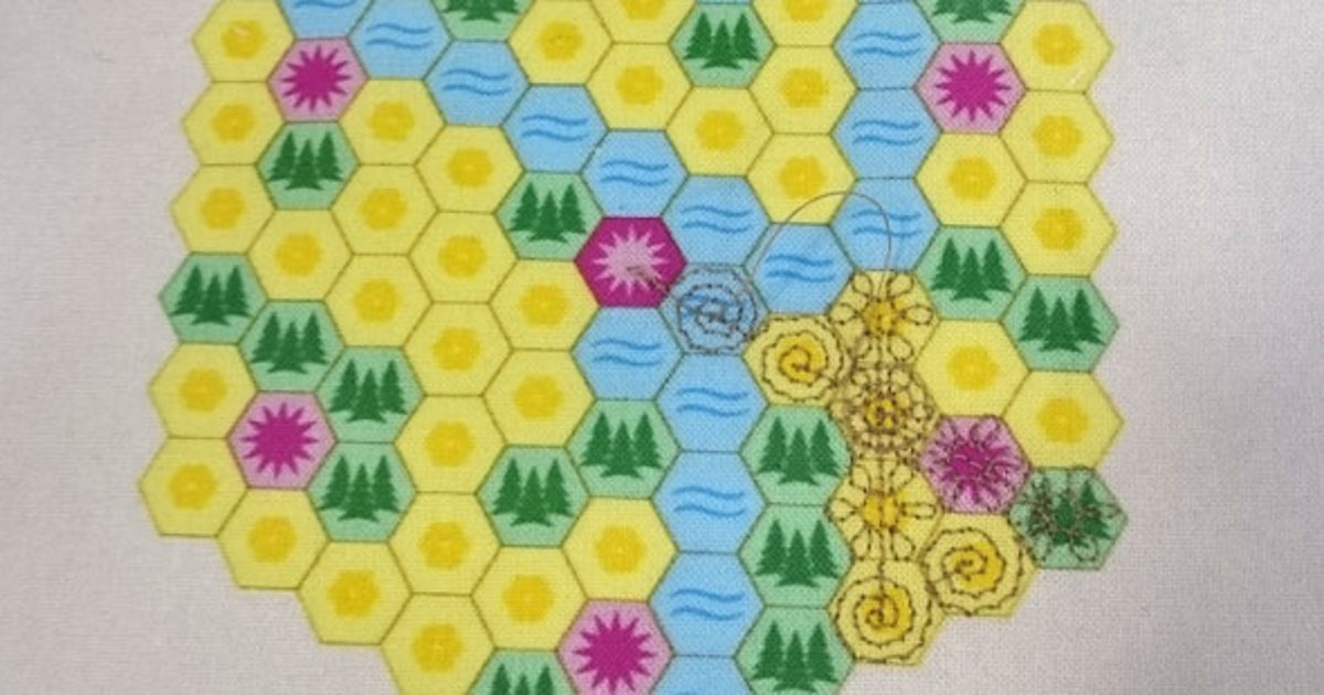 Threadsteading: A Hex Control Game For The Sewing Machine | Rock Paper ...