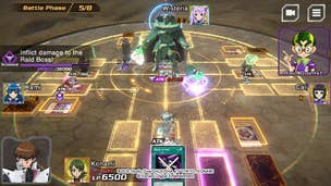 A screenshot in YuGiOh Cross Duel