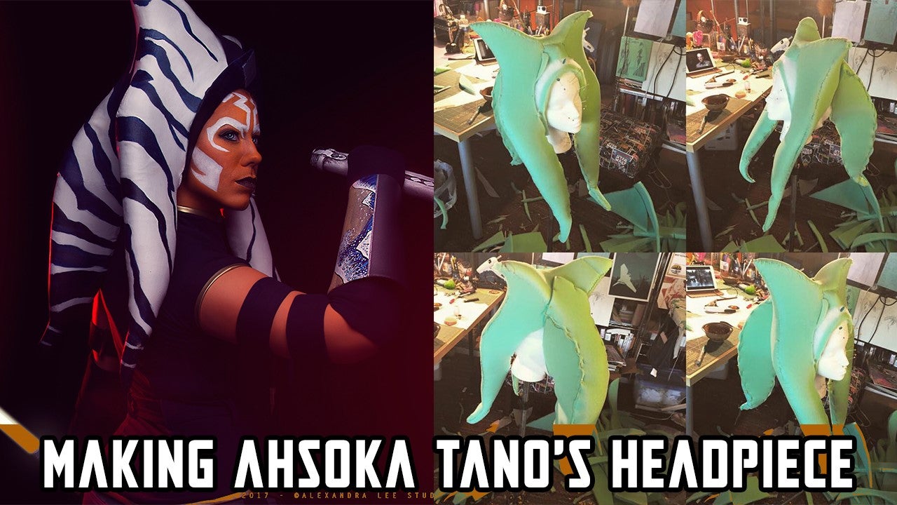 Ahsoka Tano cosplay the Star Wars icon with this headpiece