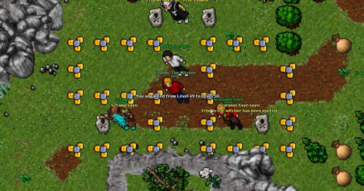 Polak osiągnął 1500 poziom w Tibii - jako pierwszy gracz w historii ...