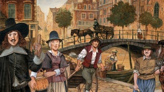 Ticket to Ride: Amsterdam board game artwork