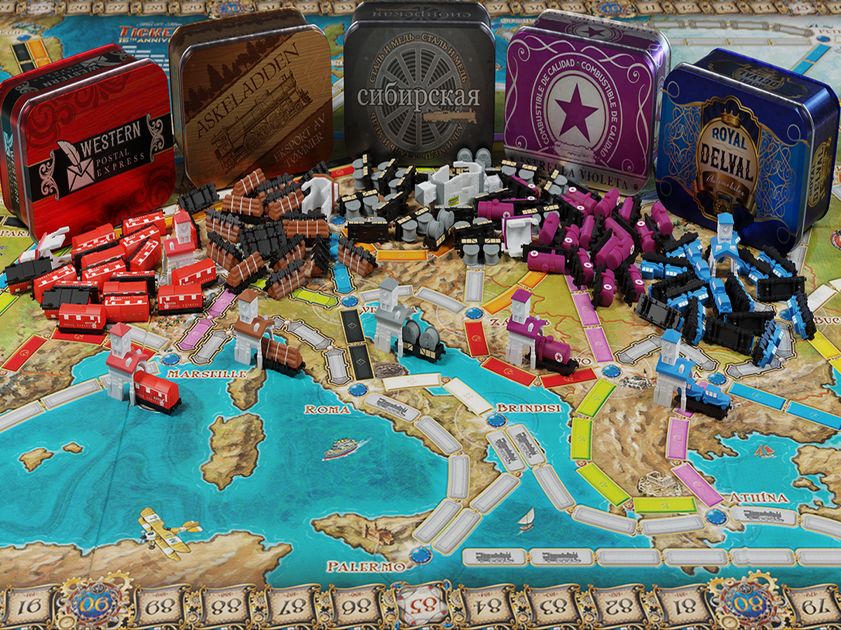 15th anniversary edition of Ticket to Ride: Europe coming this