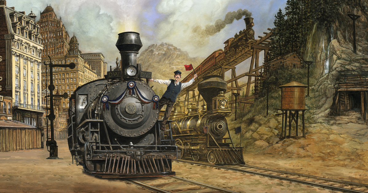 Ticket to Ride legacy board game features a westernthemed campaign