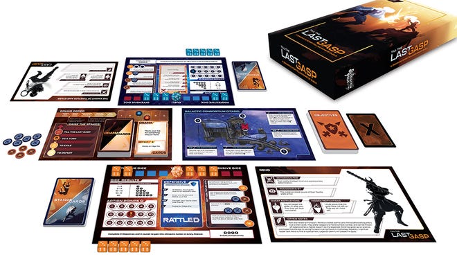 An image of the contents of Till the Last Gasp.