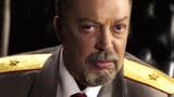 A photo showing a close-up of the actor Tim Curry in uniform for Red Alert 3. He played a Russian commander. It was hilarious.