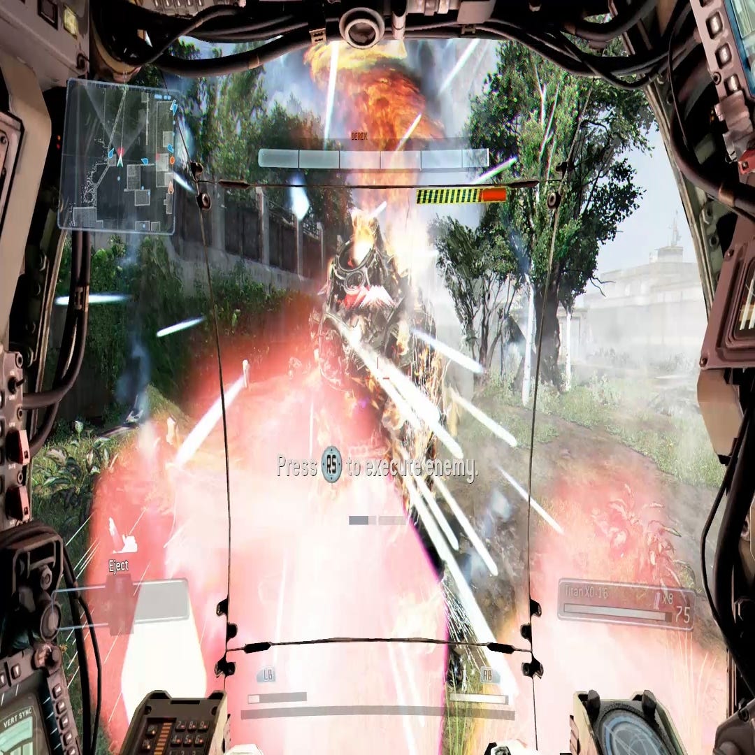 Hud gameplay of titanfall 3