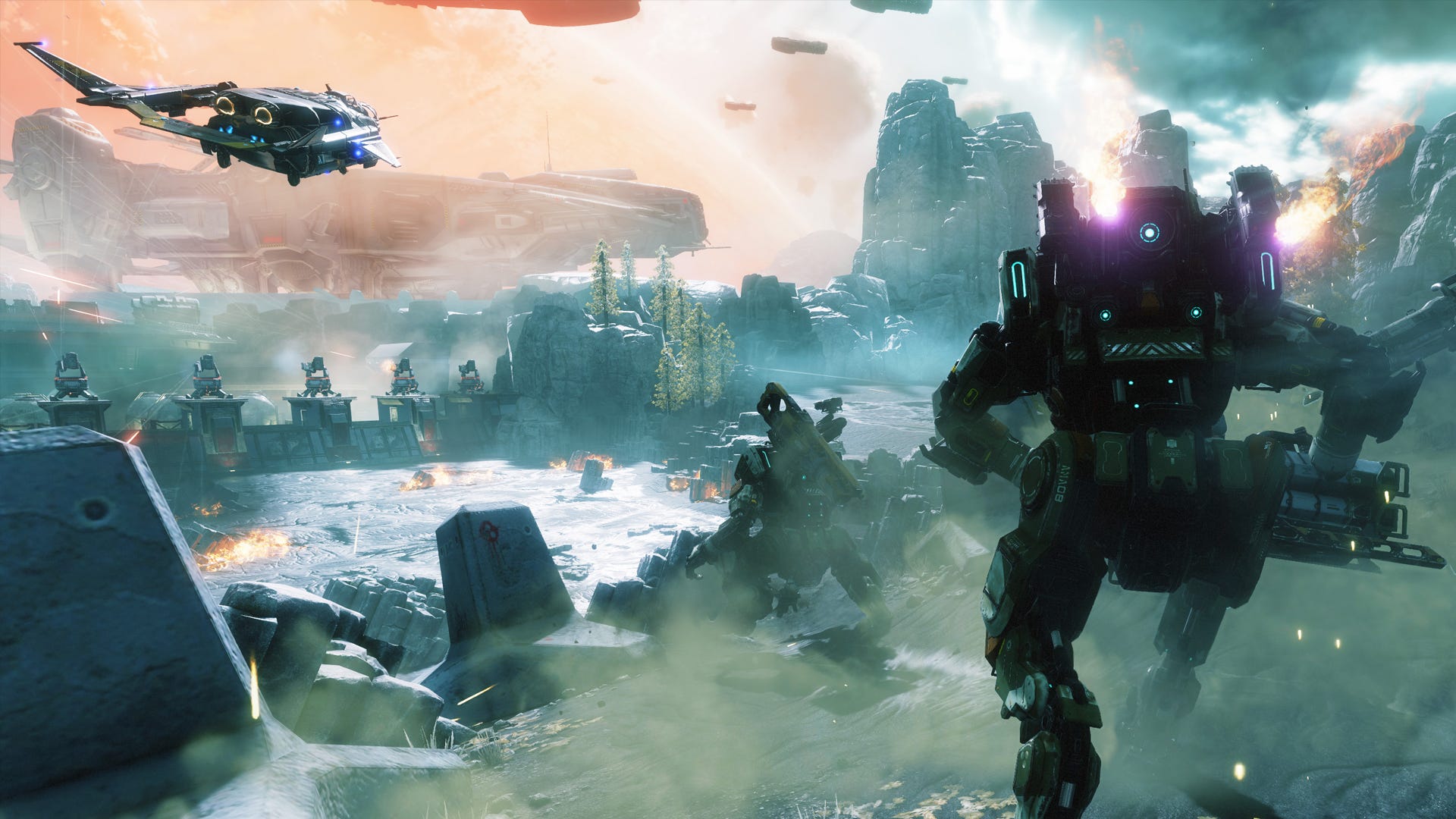 Titanfall 2 is back online, and fans think recent Apex Legends patch notes are teasing more