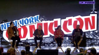 Watch  Brandon Sanderson, Diana Gabaldon, Terry Brooks, Shawn Speakman from NYCC's Titans of Fantasy panel live!