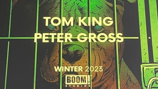 For the love of dogs (and tacos!), Tom King and Peter Gross are working on a big book for BOOM! Studios