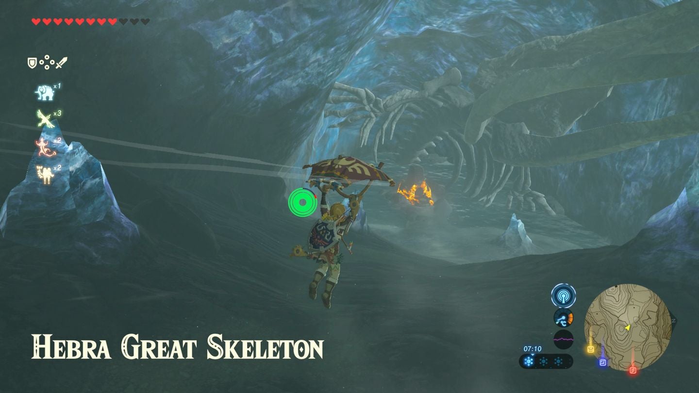 Zelda To Quomo shrine and how to open the Hebra North Summit gates in