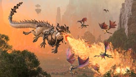 Grand Cathay's Iron Dragon in a Total War: Warhammer 3 screenshot.