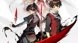 Artwork showing anime characters from the mobile game Tower of God New World.