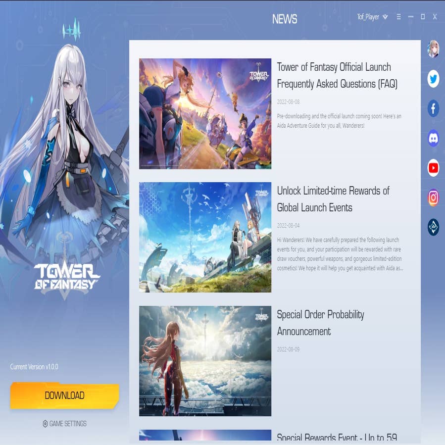 Tower of Fantasy: How to pre-register, release date, and everything we know  - Dot Esports