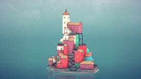 Image for Procedural building toy Townscaper will let you construct lovely seaside villages
