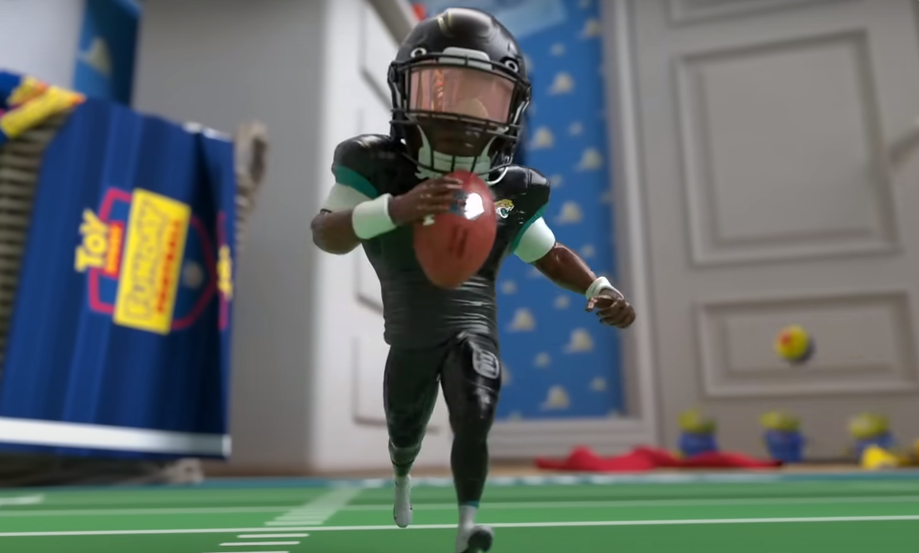 Disney is animating an NFL game in Toy Story style