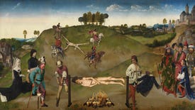 Art history-mangling adventure The Procession To Calvary turns to crowdfunding