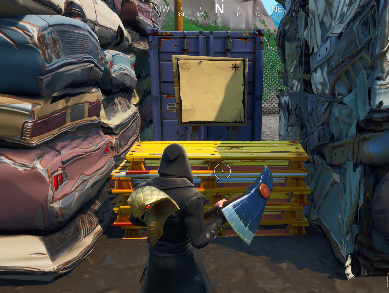 search treasure chest signpost in junk junction search treasure chest signpost in junk junction