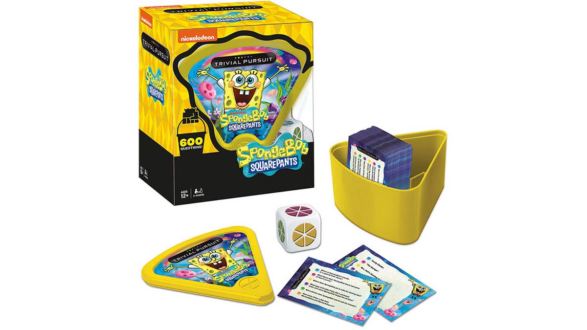 Prepare to soak up knowledge in Trivial Pursuit: Spongebob Squarepants  edition