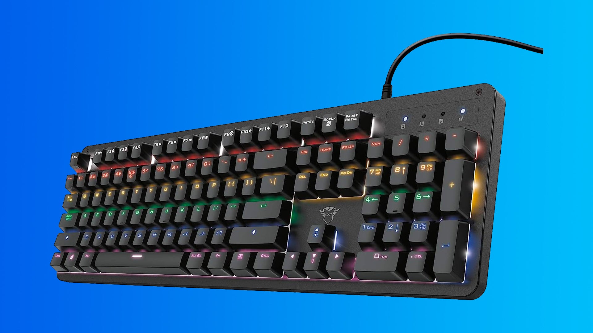 This full-size mechanical gaming keyboard is just £23 from Amazon