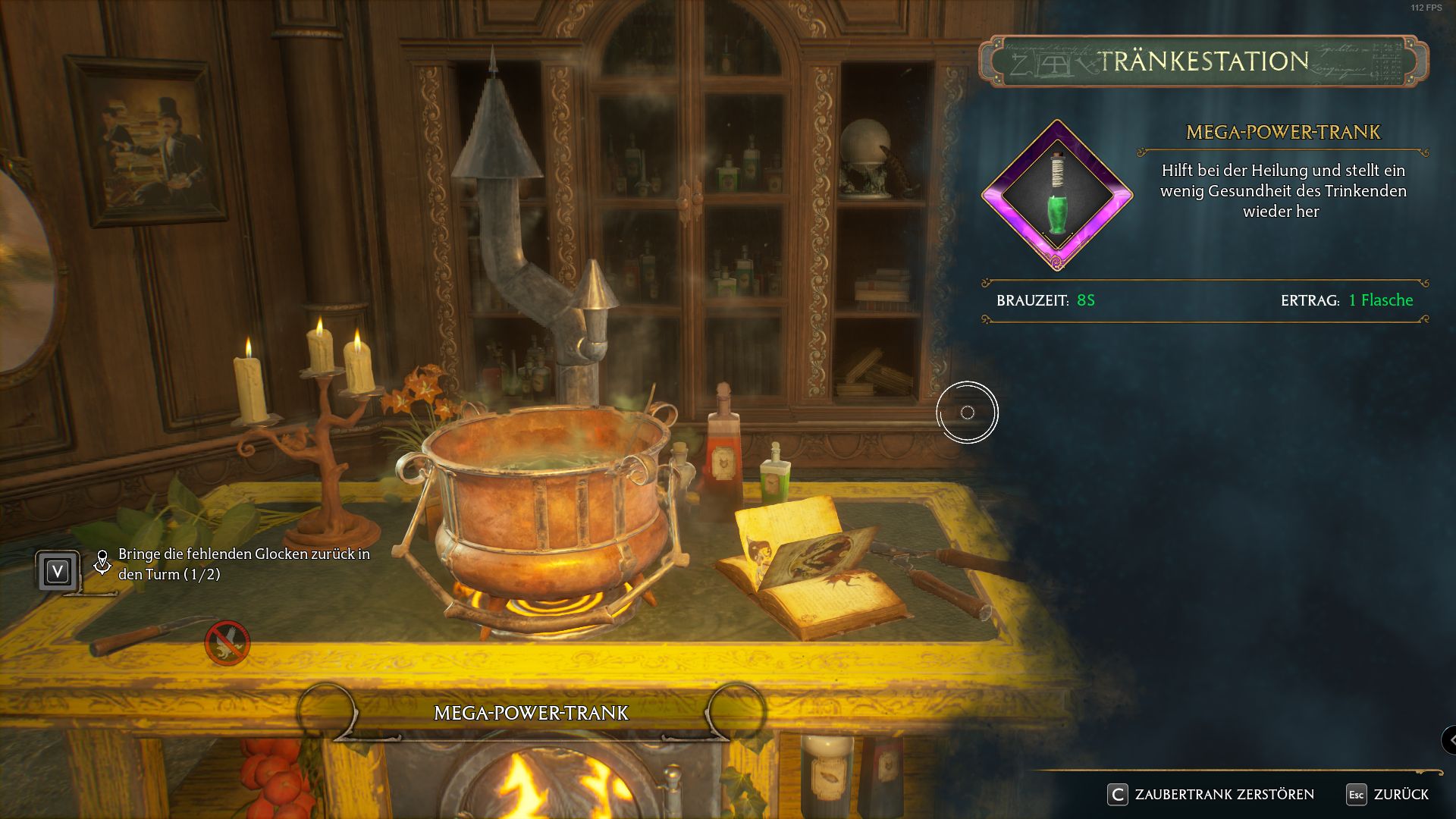 Hogwarts Legacy Alle Tränke brauen, wie man sie herstellt und wofür sie gebraucht werden