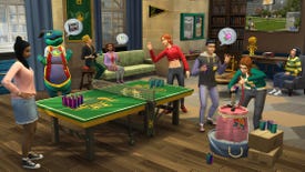 The Sims 4 Discover University is a millennial horror game